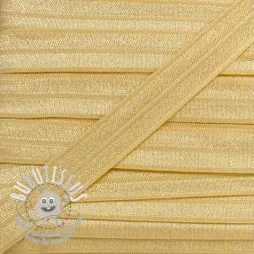 Biais élastique 15 mm light yellow