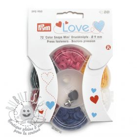 Prym Love Snaps Mini boîte 6 couleurs