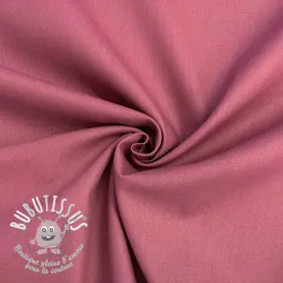 Tissu Popeline de coton mauve