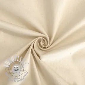 Tissu Popeline de coton SIMPLY NATURAL