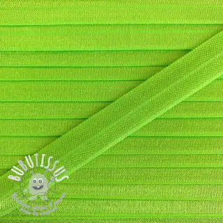 Biais élastique 15 mm neon green