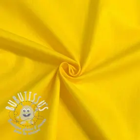 Tissu Popeline de coton lemon