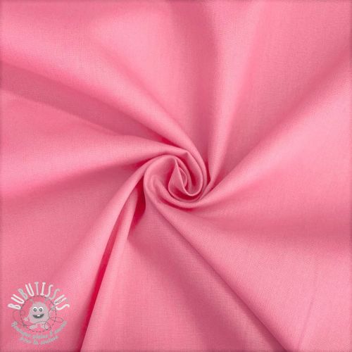 Tissu Popeline de coton light pink