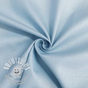 Tissu Popeline de coton blue