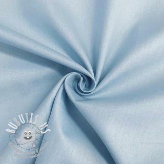 Tissu Popeline de coton blue