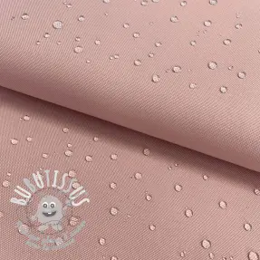 Tissu imperméable old rose
