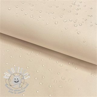 Tissu imperméable ecru