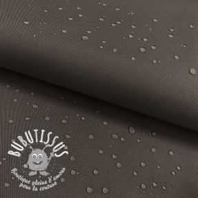 Tissu imperméable antracite