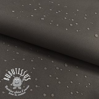 Tissu imperméable antracite