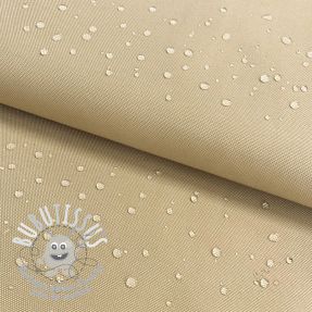 Tissu imperméable beige