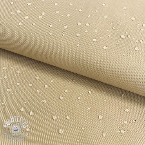 Tissu imperméable beige