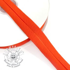 Biais coton orange