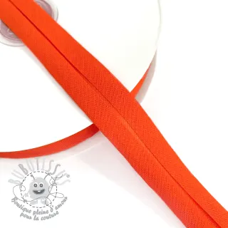 Biais coton orange