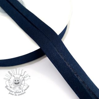 Biais coton dark blue