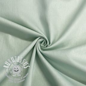 Tissu Popeline de coton light green ORGANIC