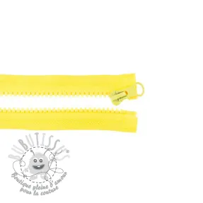 Fermeture éclair séparable 65 cm yellow