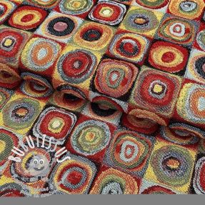 Tissu déco GOBELIN PREMIUM Colourful boxes