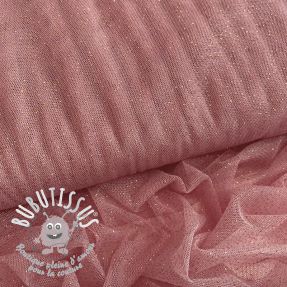 Tulle pour jupe tutu ROYAL SPARKLE old rose gold