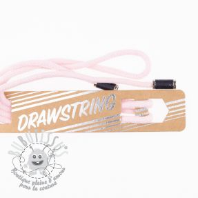 Cordon a capuche avec embouts 115 cm HEAD3 light pink