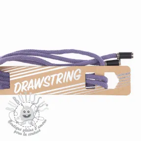 Cordon a capuche avec embouts 115 cm HEAD3 lavender
