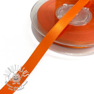Ruban satin double face 9 mm orange
