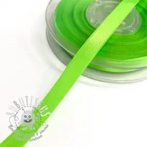 Ruban satin double face 9 mm neon green