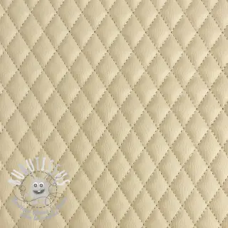 Simili cuir MATELASSE mastic