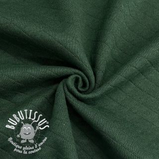 Sweat matelassé dark green