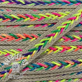 Cordon coton macramé NEON ecru