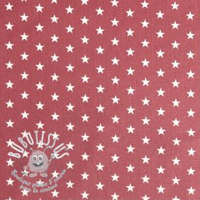 Tissu coton Petit stars blush