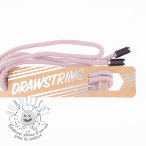 Cordon a capuche avec embouts 115 cm HEAD3 washed pink