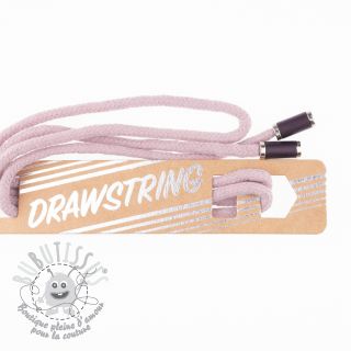 Cordon a capuche avec embouts 115 cm HEAD3 washed pink