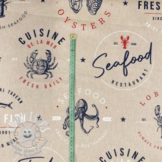 Tissu déco Linenlook Seafood restaurant