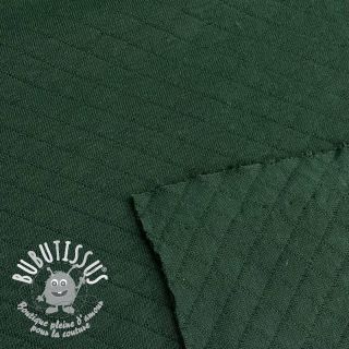 Sweat matelassé dark green