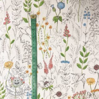 Tissu déco premium Wildflower field