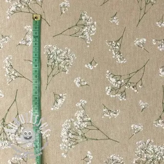 Tissu déco Linenlook Florist elegant