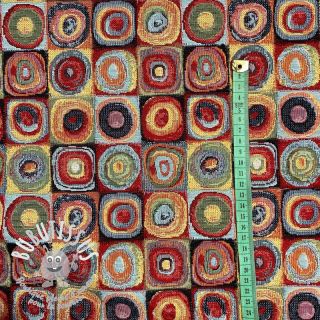 Tissu déco GOBELIN PREMIUM Colourful boxes