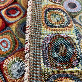 Tissu déco GOBELIN PREMIUM Colourful boxes