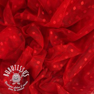 Tulle pour jupe tutu SPOT red
