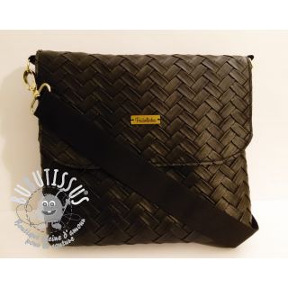 Simili cuir PANIER noir