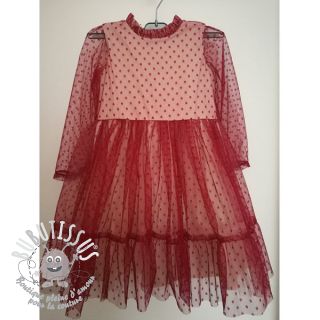 Tulle pour jupe tutu SPOT red