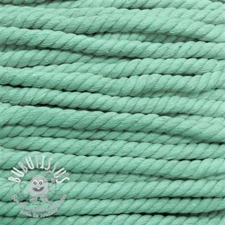 Cordon coton macramé 12 mm mint