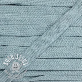Cordon coton tubulaire plat 13 mm camo green