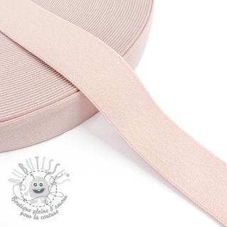 Élastique lisse 3 cm pink