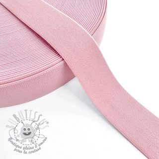 Élastique lisse 3 cm light pink