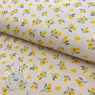 Tissu déco Linenlook Little citrus fruits