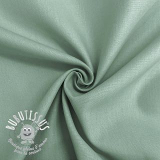 Tissu Popeline de coton dark mint