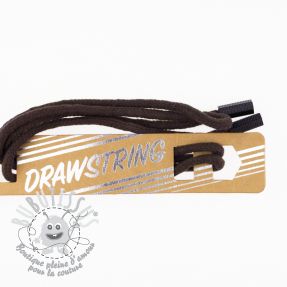 Cordon a capuche avec embouts 115 cm HEAD1 dark mocha