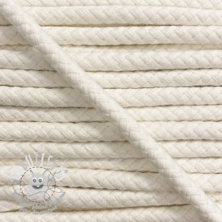 Cordon coton 8 mm off white