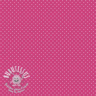 Tissu coton Petit dots pink